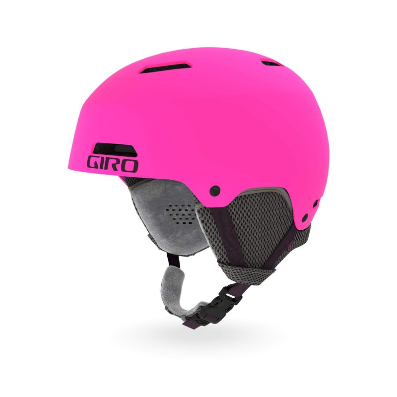 Giro Crue Kids Snow Helmet - Matte Bright Pink - Size M (55.5-59cm) - Image 1